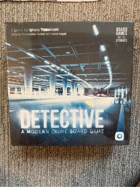 Detective: A Modern Crime Board Game New Sealed Portal Games Strategy Mystery